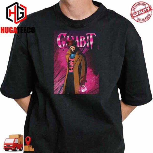 Gambit Promotional Art For X-men 97 T-Shirt