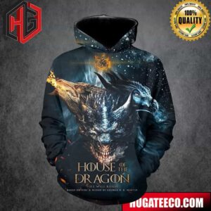 Game of Thrones House Of The Dragon All Over Print Hoodie T-Shirt