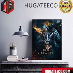 Game of Thrones House Of The Dragon Poster Canvas