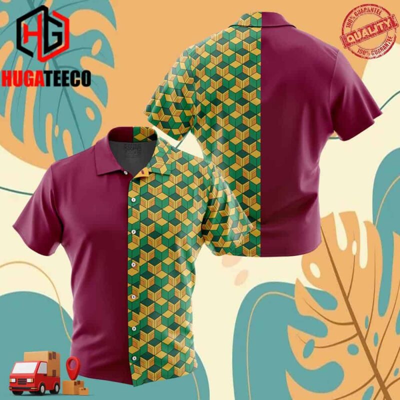 Giyu Tomioka Demon Slayer Hawaiian Shirt For Men And Women Summer Collections