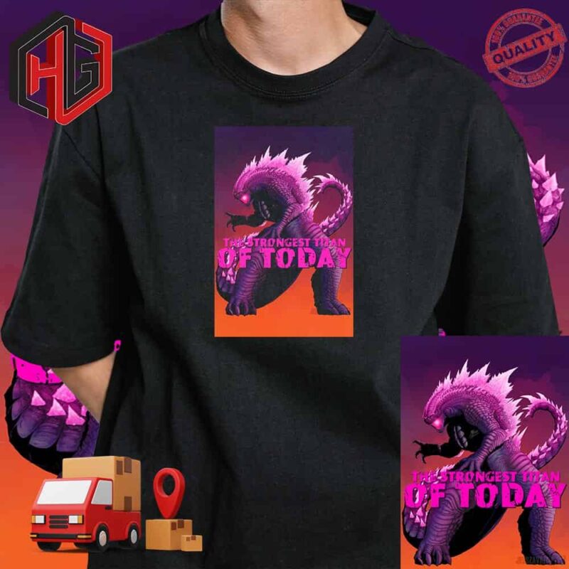 Godzilla Evelved The Strongest Titan Of History Godzilla X Kong The New Empire T-Shirt