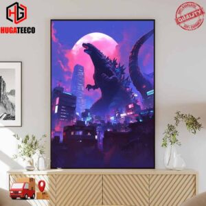 Godzilla Minus One The Fear And Power Of The Legendary Monster Poster Canvas