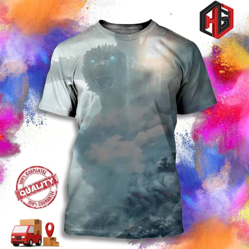Godzilla Minus One Wins Visual Effects Award At Oscars 2024 3D T-Shirt