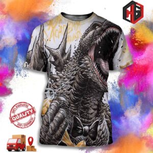 Godzilla Wins Best Visual Effects Award at the Oscars 3D T-Shirt