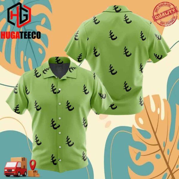 Green Pattern Saitama One Punch Man Hawaiian Shirt For Men And Women Summer Collections