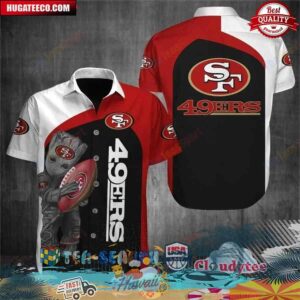 Groot San Francisco 49ers NFL Hawaiian Shirt