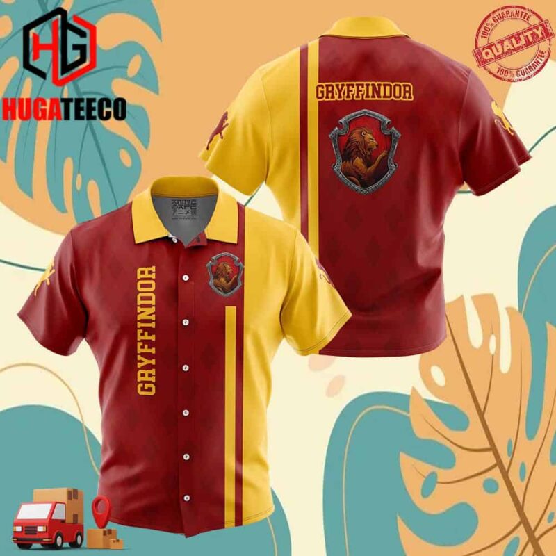 Gryffindor Harry Potter Hawaiian Shirt For Men And Women Summer Collections