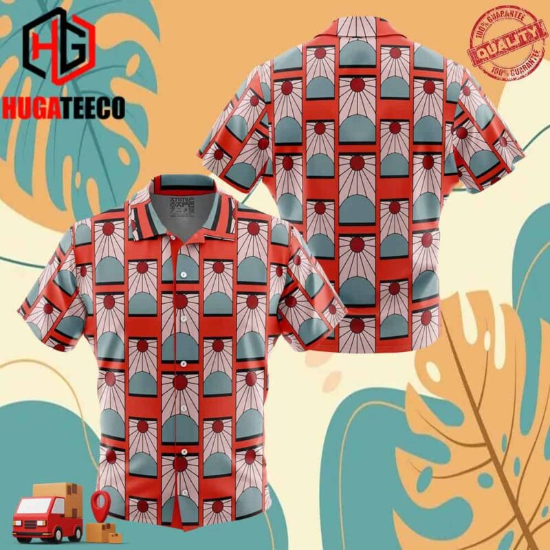 Hanafuda Earrings Demon Slayer Hawaiian Shirt For Men And Women Summer Collections