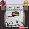 Illuminating Hogwarts Nights Lumos Harry Potter Duvet Cover Bedding Set