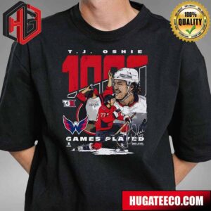 Honor T J Oshie 1k Games Washington Capitals TJ1k Unisex T-Shirt
