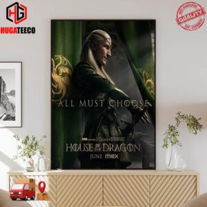 House Of The Dragon Princess Prince Aemond Targaryen Team Green All Most Choice Game Of Thrones On HBO Original Poster Canvas