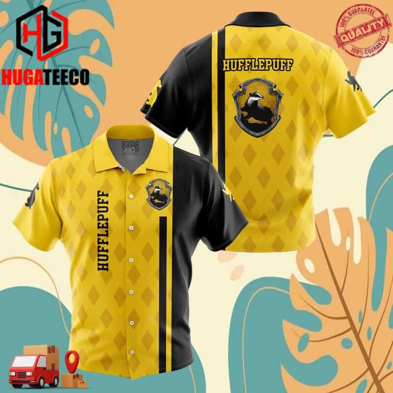 Hufflepuff Harry Potter Hawaiian Shirt For Men And Women Summer Collections
