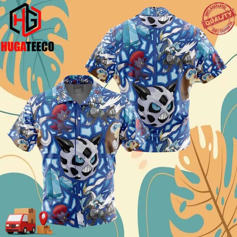 Ice Type Pokemon Pokemon Hawaiian Shirt For Men And Women Summer Collections