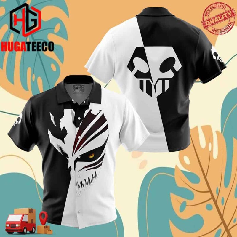 Ichigo Hollow Mask Bleach Hawaiian Shirt For Men And Women Summer Collections