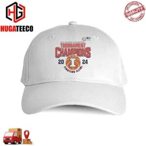 Illinois Fighting Illini 2024 Big Ten Mens Basketball Conference Tournament Champions Shirt Mens Hat-Cap
