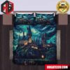 Hogwarts-Themed Chibi Harry Potter Duvet Cover Bedding Set