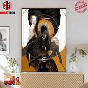 Incredible Poster For Dune Part Two By Matt Taylor Draws X Mutant Home Decor Poster Canvas