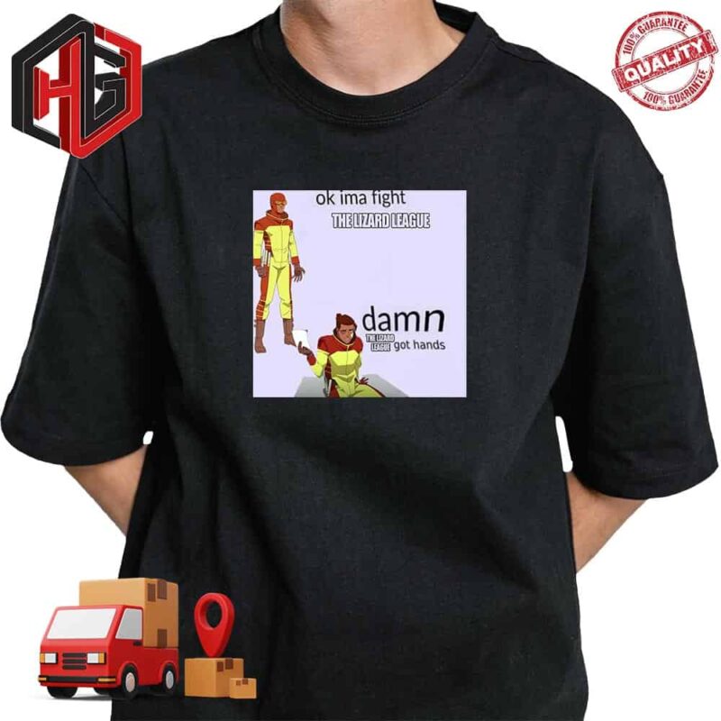 Invincible Characters Rex Splode Meme The Lizard League T-Shirt