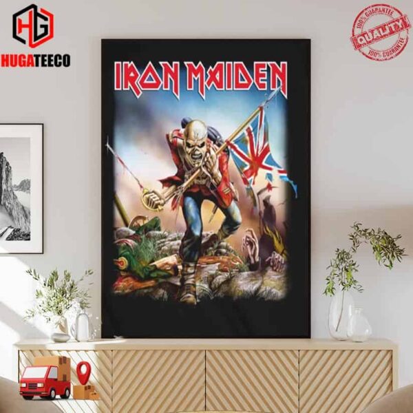 Iron Maiden Legacy Collection Trooper Home Decor Poster Canvas
