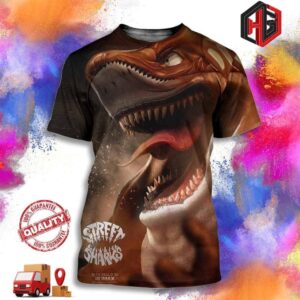Jab Character In Street Sharks Are Making A Comeback To Celebrate The 30th Anniversary Unisex 3D T-Shirt