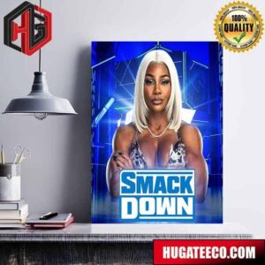 Jade Cargill On WWE Smackdown Friday 8 7c On Fox Poster Canvas