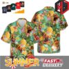 Hot Mahna Mahna Muppets Pineapple Short Sleeve Summer Hawaiian Shirt And Beach Short