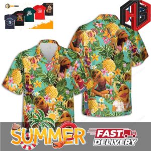 Janice The Muppets Tropical Summer Hawaiian Shirt And Beach Short