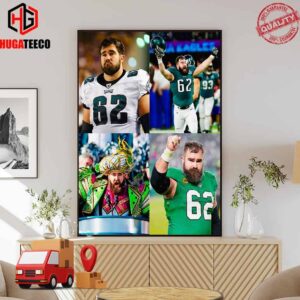 Jason Kelce Is The Greatest Player To Ever Put On An Eagles Uniform Poster Canvas