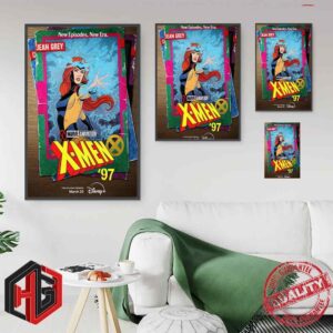 Jean Grey Marvel Animation All-new X-men 97 Streaming March 20 Only On Disney Poster Canvas
