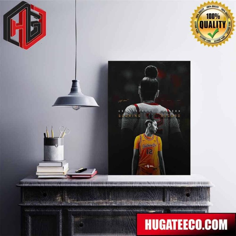 JuJu Watkins Holds The USC Single Season Scoring Record Poster Canvas
