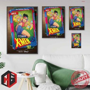 Jubilee Marvel Animation All-new X-men 97 Streaming March 20 Only On Disney Poster Canvas