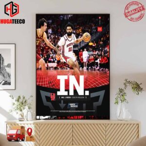 Let’s dance Houston Men’s Hoops In No 1 Seed South Region NCAA March Madness Poster Canvas