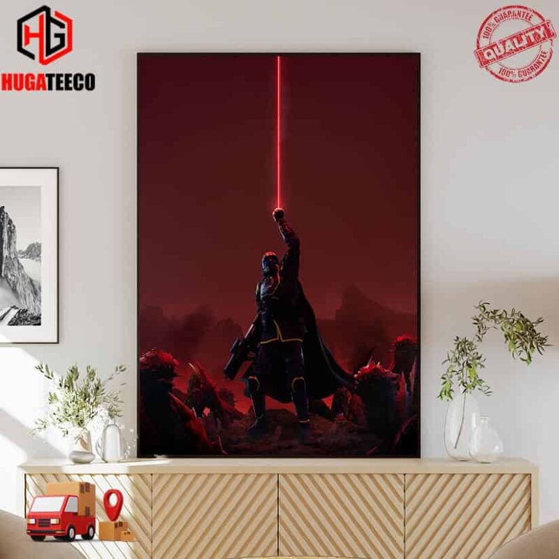Liberty Requires Sacrifice Helldivers 2 Poster Canvas