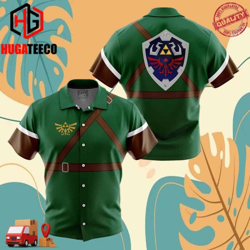Link Legend Of Zelda Hawaiian Shirt For Men And Women Summer Collections