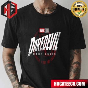 Logo For Daredevil Born Again Marvel Studios T-Shirt