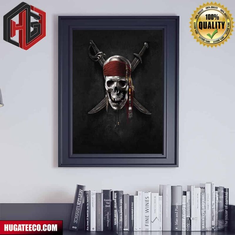 Logo For Pirates Of The Caribbean Poster Canvas