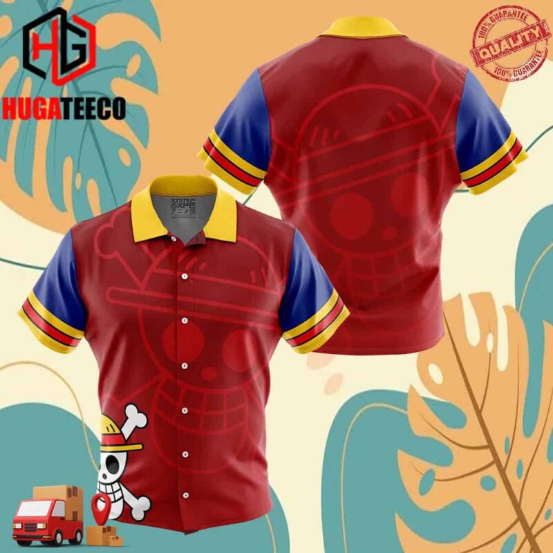 Luffy Straw Hat One Piece Hawaiian Shirt For Men And Women Summer Collections