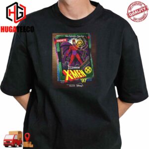 Magneto Marvel Animation All-new X-men 97 Streaming March 20 Only On Disney T-Shirt
