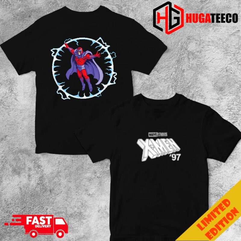 Magneto Promotional Art For X-Men 97 Pixel Version Two Sides T-Shirt