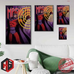 Magneto Promotional Art For X-men 97 Poster Canvas