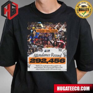 March Madness Fans Have Set Attendance Records For The Third Consecutive Year During The Di Women’s Basketball Championships First And Second Rounds T-Shirt