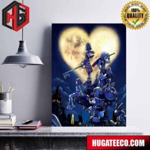 Marks 22 Years Of Kingdom Hearts Poster Canvas