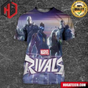 Marvel Rivals 6v6 Team-based PVP Hero Shooter 3D T-Shirt