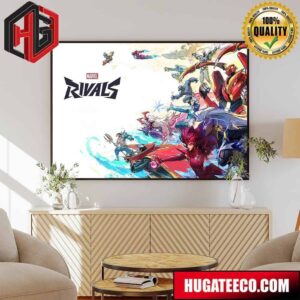 Marvel Rivals With 18 Confirmed Heroes So Far Poster Canvas