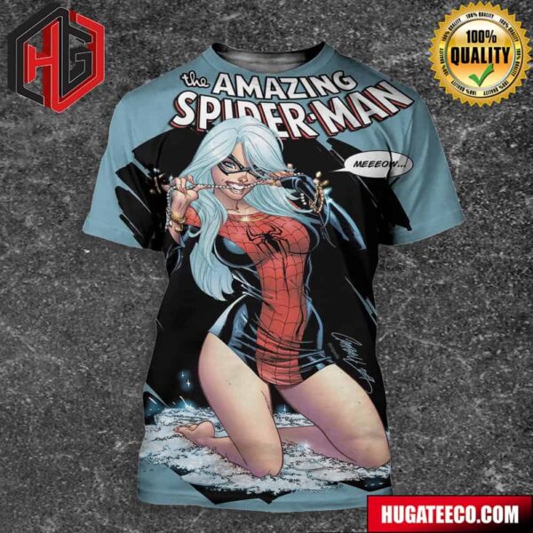 Marvelous The Amazing Spider-Man Marvel Studios Reimagined By Campbell 3D T-Shirt