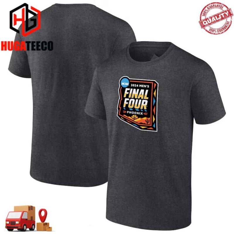 Men’s Fanatics Branded Charcoal 2024 NCAA Basketball Tournament March Madness Crossover Dribble Unisex T-Shirt
