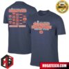 Men’s Original Retro Brand Heather Black Iowa State Cyclones 2024 Big 12 Men’s Basketball Conference Tournament Champions Bracket Unisex T-Shirt
