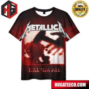 Metallica Kill ‘Em All 3D T-Shirt