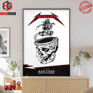 Metallica x USA Skateboarding x Adaptive Action Sports Limited Edition Poster Canvas