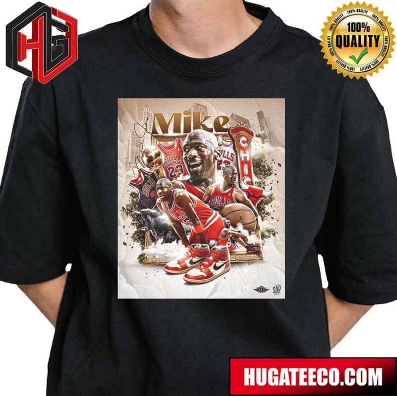 Michael Jordan The GOAT NBA Chicago Bulls T-Shirt